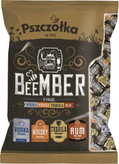 Čokoládové cukríky alkohol Beember Pszczółka 1kg