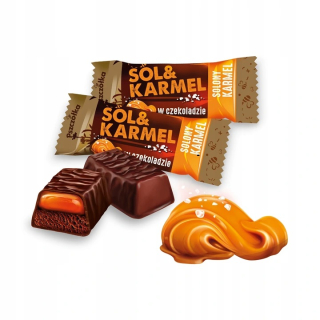 Candy v čokoláde malá čierna včela 1kg