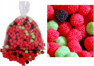 Candy Raspberry Jellanes Fruit Set 2kg