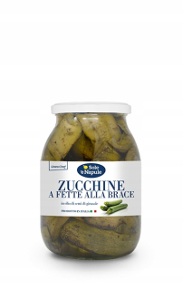 Grilovaná cuketa v oleji s predajom E Fish 960 g