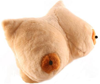 Busty Vankúšik Prsia prsia 18 40 Vonkajšie darček