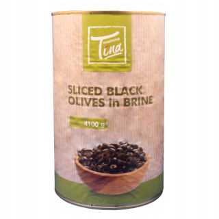 Čierne olivy Rezané v Shation 4.35kg Mamma Tina