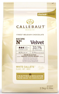 Biela čokoláda pre Fountain Callebaut 2,5 kg
