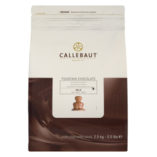 Čokoláda mliečna Callebaut pre 2,5 kg fontány