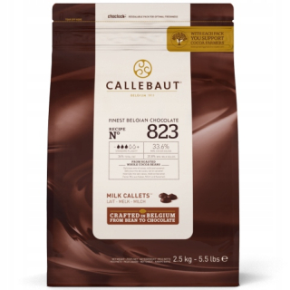 Čokoláda mliečna Callebaut do Pralin, pitie 2.5kg
