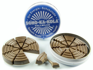 Čokoládová energia Scho-Ka-Kola Koaffein 10 ks