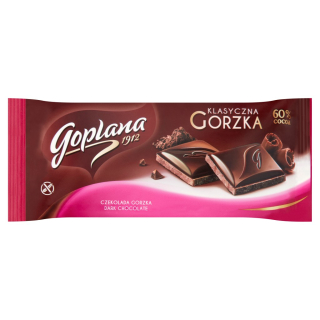 Klasická čokoláda horká GOPLANA 90G X 20PC