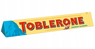 Mliečna čokoláda Chrumkavé mandle Toblerone 360g