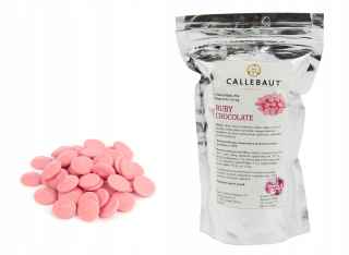 Ruby Ruby Chocolate Callebaut ružová 0,5 kg