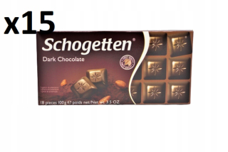 Čokoláda Schogetten Dark Chocolate 100 g x15