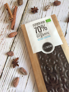 Organická čokoláda 70% 100g - príčina