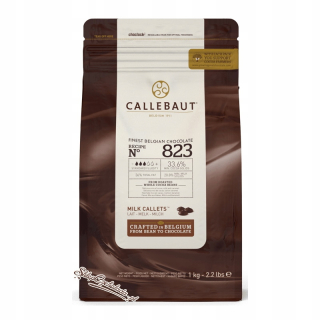 Dairy Chocolate Belgicka Callebaut 823 NV 1KG