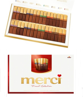 Merci Chocolates Storck 400g Veľká čokoláda