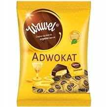 Plnené čokolády advokáta wawel 1kg