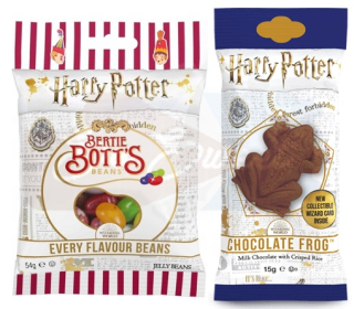 Čokoládová žaba + Harry Potter 54G fazuľa!