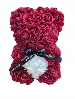 Darček na Valentína - Barm Teddy Bear - ďalších 25 cm