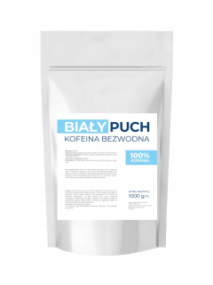 Čistý kofeín 100% Biely chmýří prášok 1KG Energy