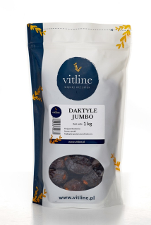 Sušené ovocie - Daktyle Jumbo sušené 1 kg s lahodnou semeninou