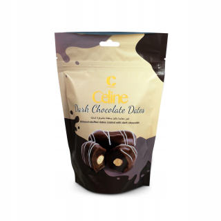 Sušené ovocie - Daktívy s mandľou Dark Chocolate 250 g Celine