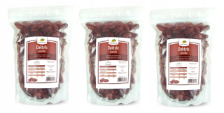 Sušené ovocie - Sušené dátumy 3 x 1KG Prírodné Sladké Set