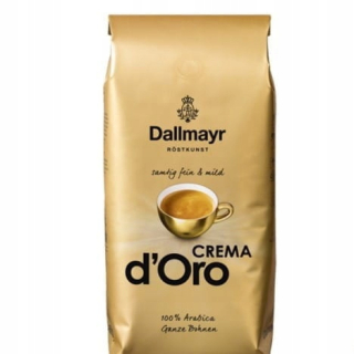 Zrnková káva -  DALLMAYR CREMA D'ORO 1 kg zrnková káva