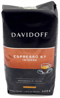 Zrnková káva - Davidoff Espresso 57 Káva Beans 500g