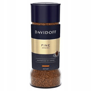 Instantná káva -  DAVIDOFF FINE AROMA Rozpustná káva 100g