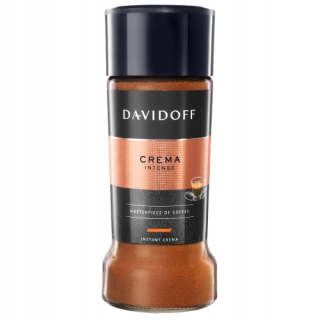 Instantná káva -  DAVIDOFF rozpustný kávový krema intenzívny 90g