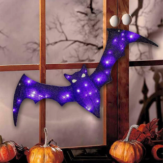 Halloween - Jedna dekorácia Vanthyl Bat 1 PC.