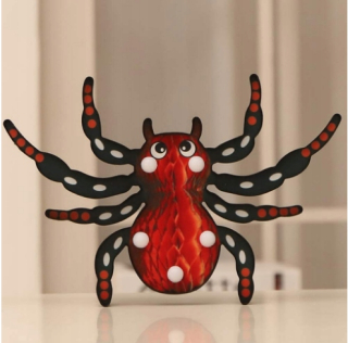 Halloween - LED GLOW SPIDER DECORÁCIA ORNAMENT za Halloween
