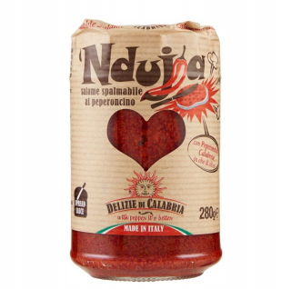Delizie di Calabria NDUDUJA s akútnou 280g paprikou
