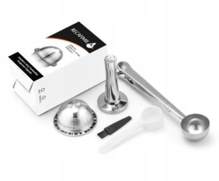 Kávové kapsule - Delonghi a Nespresso opakovane použiteľná kapsula