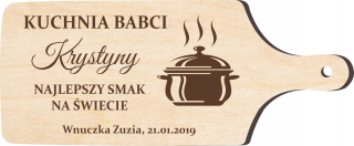 Sekanie dosky gravírovanie darček pre babičku dedka
