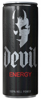 DEVIL ENERGY DRINK ENERGY DRINK 48X 250 ml