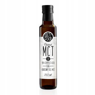 Spaľovač tuku - Diéta Potravinárstvo MCT C8 250ml Coconut Energy Keto