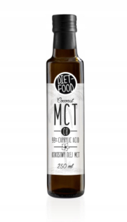 Diéta - potravinársky kokosový olej MCT C8 - 250ml Keto diéta
