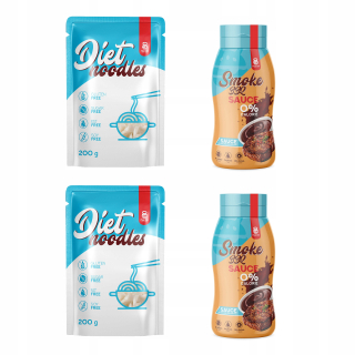 Diéta rezance 2x cestoviny nula + 2x SOS BBQ redukcia