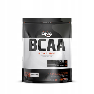 Aminokyseliny - DNA SUPPS BCAA 2: 1: 1 AMINO 500G Leucyna Walina