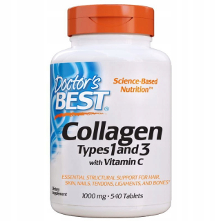 Ochrana kĺbov -  Lekári Najlepšie druhy kolagénu 1 a 3 Vitamín C 540T