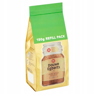 Instantná káva - Douwe Egberts Pure Gold 150g rozpustné Káva UK