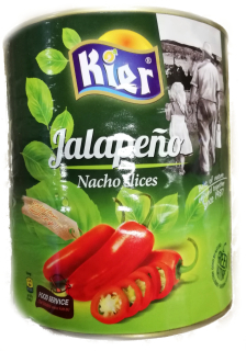 Mexická kuchyňa - (DP) Jalapeno Pepper 2800g Red Kiero Nacho
