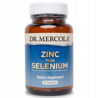 Dr.Mercola ZinC Plus Selén 30C vlasy vlasov zinok