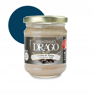 Drago tuniakový krém s čiernymi olivami 180g