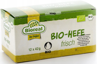 Kvasinky čerstvé bio 504 g (12 x 42 g) - bioreal