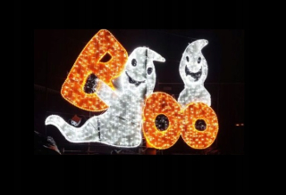 Darček na Valentína - Osvetlenie Duszki Boo viedlo Halloween Holloween