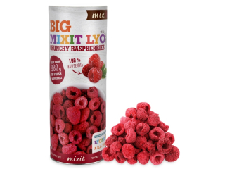 VEĽKÉ ovocie, mrazom sušené MIXIT maliny 140g