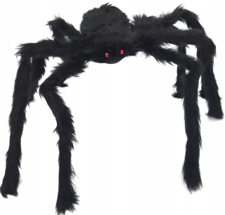 Halloween - Strašná dekorácia pavúkov skvelé 80 cm pavúky skvelé