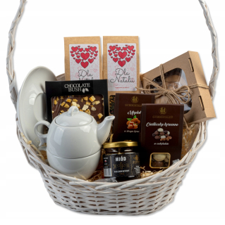 Veľký darčekový košík Kit Teag cookies