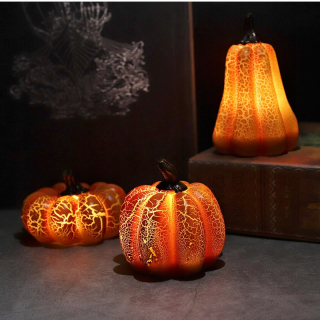 Halloween - Dekoratívne tekvicové tekvice 3 počítače dekorácia jeseň