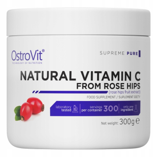 WILD ROSE Natural Vit. C 300 porcií! OstroVit